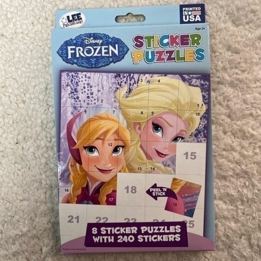 Lee Disney "Frozen" Sticker Puzzles